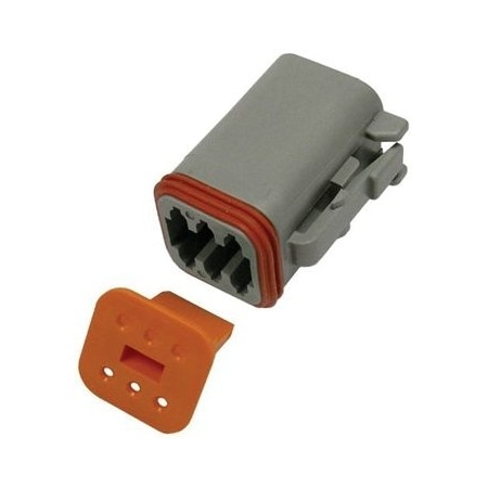 Pico Conn-6Way Dtsch Male W/Wedge, No 5997PT 5997PT